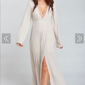 VENUS LONG SLEEVE DRESS SHOW ME THE RING CRISP